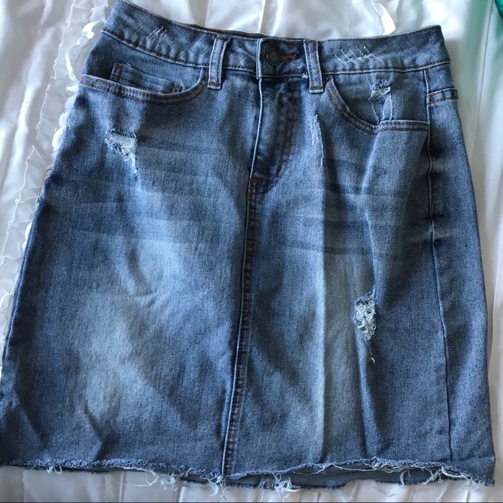 Francescas Denim Jean Skirt